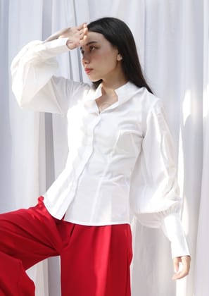 Romeo Shirt-White / XS