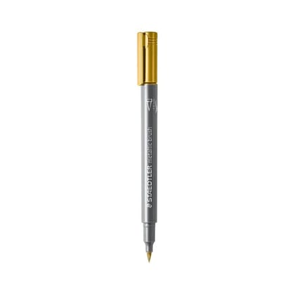 Staedtler Metallic Brush Pens Loose ( Choose Options)-GOLD