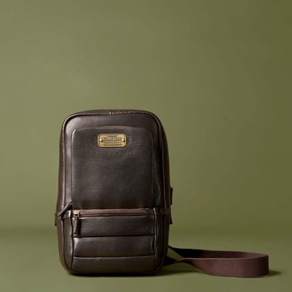 Sojourner Sling Bag-Brown