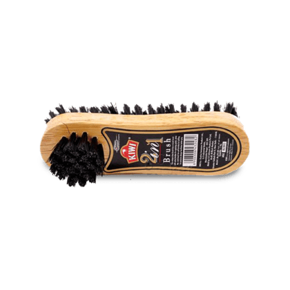 Kiwi 2 In 1 Shoe Brush, 1 Unit Pouch