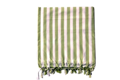 Summer/AC Comfortable Bhagalpuri Silk Viscose Fabric Shawl, Asparagus Colour, Comfort, Single Yarn, Double Yarn-Single Yarn / 100×50Inch