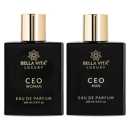 Bella Vita Be The Boss Combo (CEO Man + CEO Woman), 100ml Each-Eau De Parfum