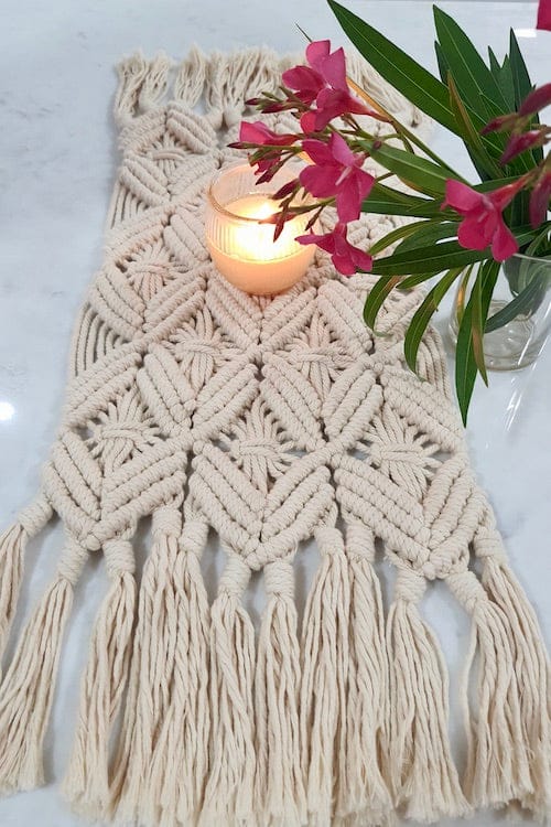 House of Macrame Macrame Centre Table Mat