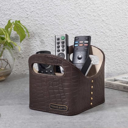 Eden Desk Organiser/Caddy Brown-Brown