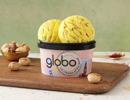 Kashmiri Kesar & Pista Ice Cream [140 ML]