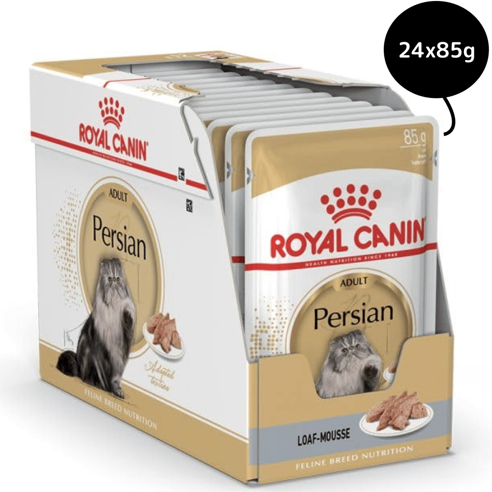 Royal Canin Persian Adult Loaf Cat Wet Food-Royal Canin Persian Adult Loaf Cat Wet Food - 24x85g