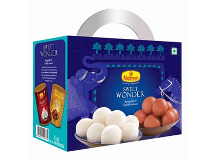 Haldiram's Sweet Wonder Tin Sweets - 1 Kg