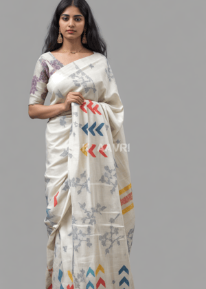 Step into the Spotlight with this Stunning Premium Chanderi Cotton Saree