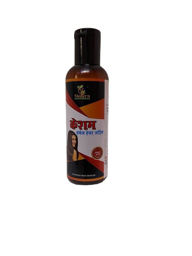 MODERN AYURVEDIC  KESHAM HAIR OILLIQUID 120GM