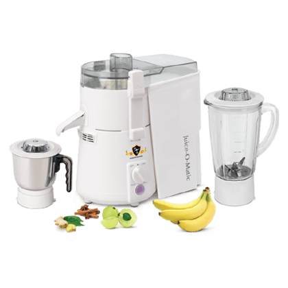 Juicer Mixer Grinder Power Guard Juice O Matic Plus 925 Watts JMG SM Series 2 Jars-Juicer Mixer Grinder: Power Guard Juice O Matic Plus 925 Watts JMG SM Series (2 Jars)