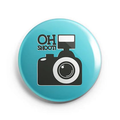 Mooch Magnetic Badge - Oh Shoot!