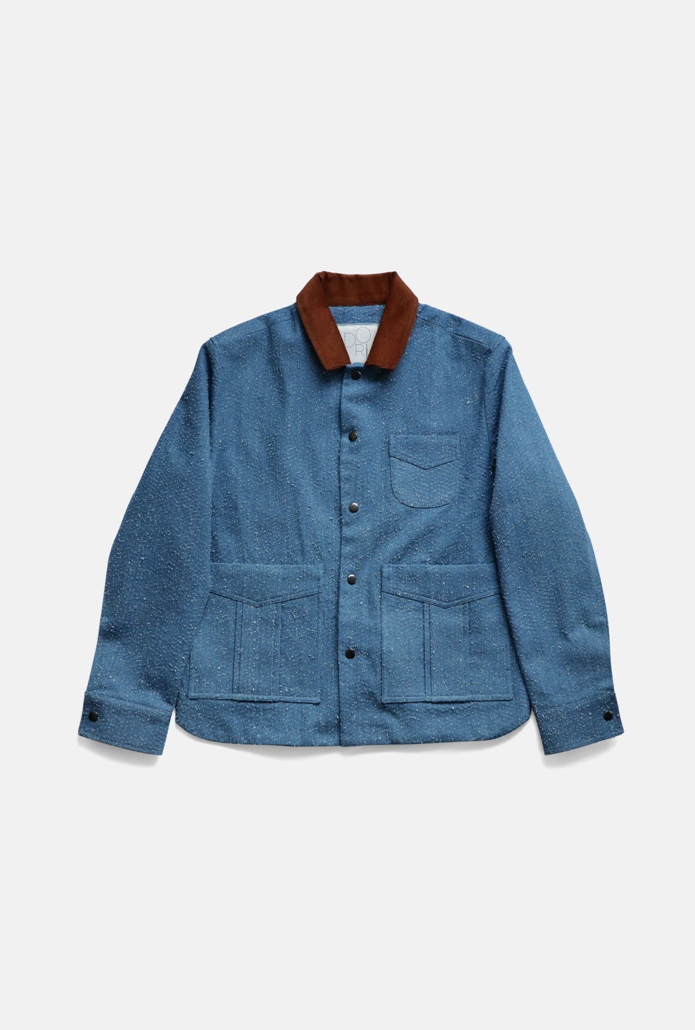COVE SLUB DENIM JACKET-SKY BLUE / S