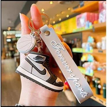 Forever Sports Sneakers Keychains - Grey - Single Piece