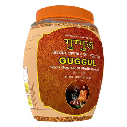 DIVYA GUGGUL HAVAN DHOOP250GM JAR(20PC)T