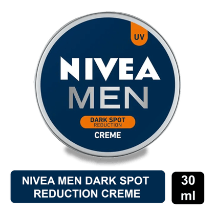 Nivea Men Dark Spot Reduction Non Greasy Moisturiser, Cream With Uv Protect, 30 ml Tin