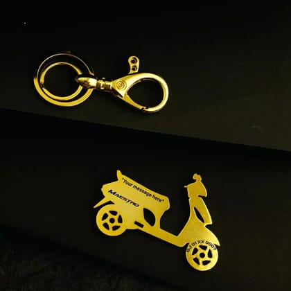 Hero Maestro Edge 125 BS6 Keychain-Gold