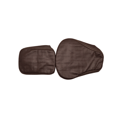 Premium Seat Covers for Royal Enfield Classic 500,classic 350-Chequered Brown