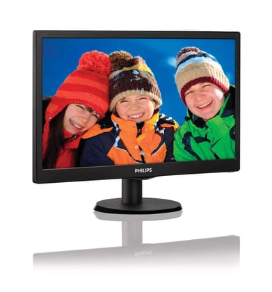 Philips 193V5LHSB2-94 18.5 Smart Control Monitor With LCD Display Full HD 60Hz Refresh Rate