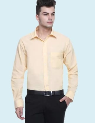 Easycare Shirt-Light Yellow