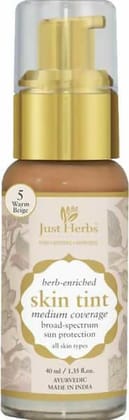 Just Herbs Skin Tint 5 warm Beige