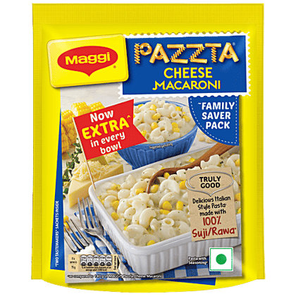 MAGGI Pazzta Cheese Macaroni Family Saver Pack Pouch, 140 g Pouch