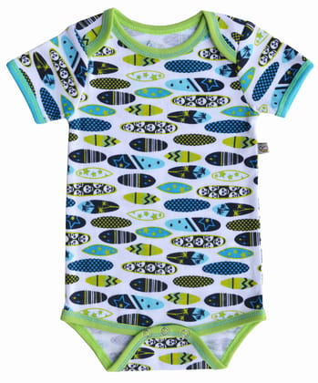 Skateboard printed baby Romper/Onesie(100% Cotton RIB)