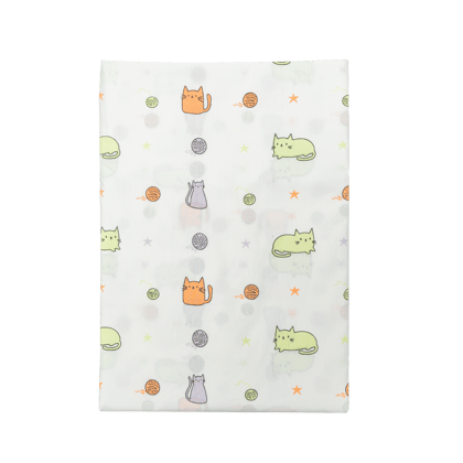 Pure Cotton Sleep Safe Thottil - Cute Kitty