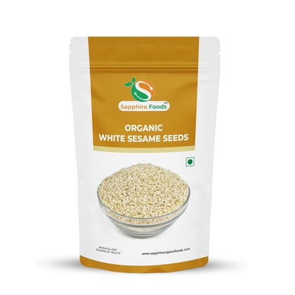 Organic White Sesame Seeds-250gm