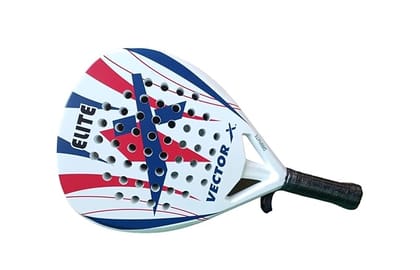 Vector X Padel Racket Graphite - Drop Shape Design Carbon Surface with EVA Memory Foam Paddle Tennis Racquets Lightweight