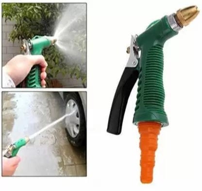 gh Pressure Water Spray Gun for Car/Bike/Plants |Multi Functional Water Spray Nozzle for Gardening |Spray Gun with Handle| Water Spray Gun for Car Wash - Gardening Washing 0 L Hand Held Sprayer (Pack 