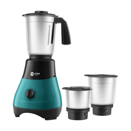 Fine Blend 3 Jar Mixer Grinder-500W / Blue