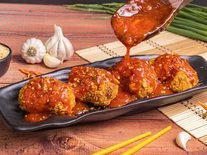Soyabean Dragon Momos