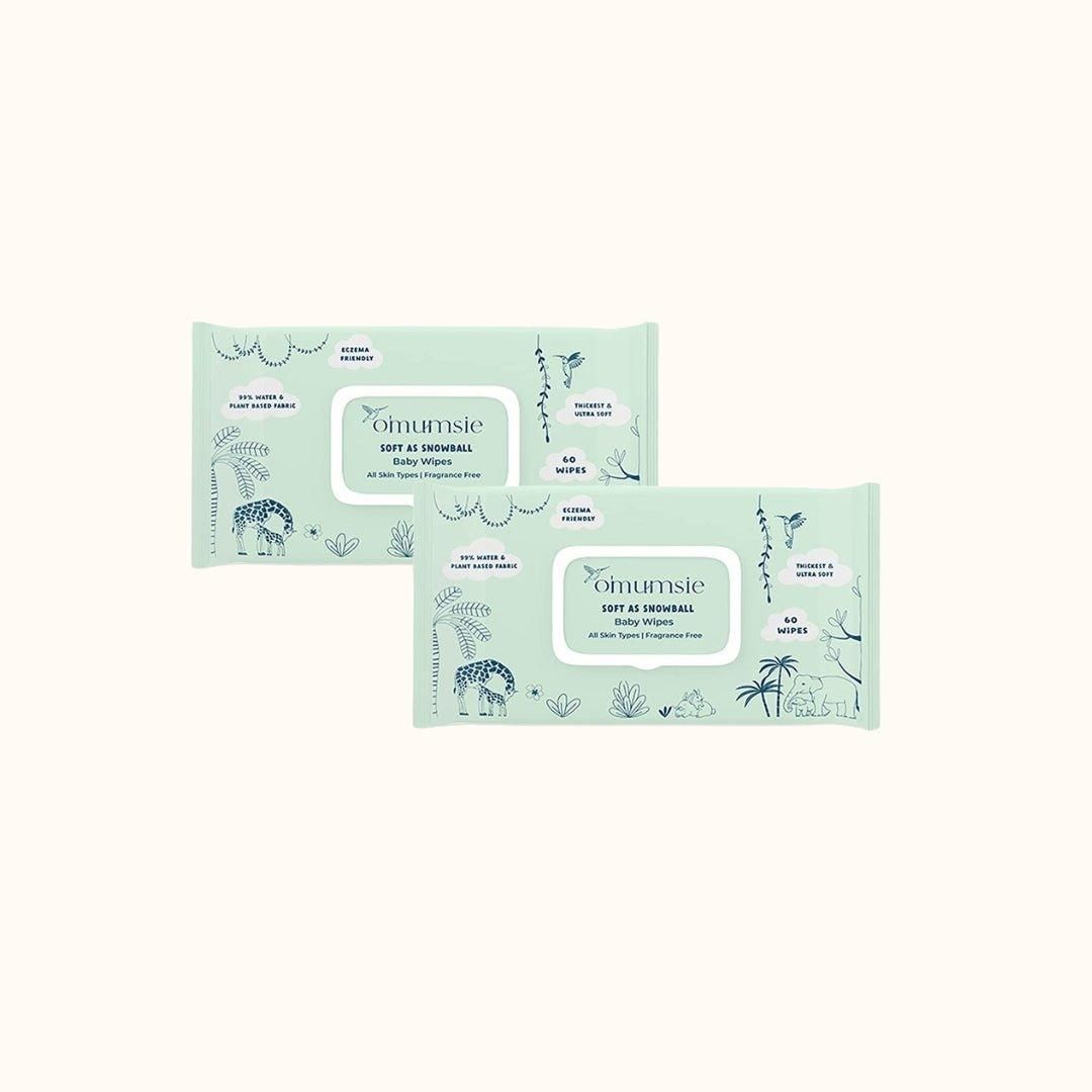99% Water Thickest Baby Wipes-Pack of 2