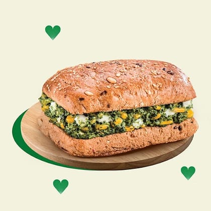 Spinach Corn Cheese Sandwich