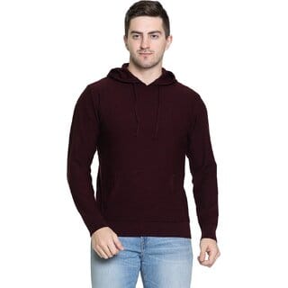 PULAKIN Men Sweaters Maroon