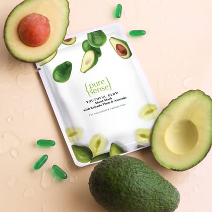 Anti-Ageing Sheet Mask with Kakadu Plum  Avocado    From the makers of Parachute Advansed  15ml-Anti-Ageing Sheet Mask with Kakadu Plum & Avocado  |  From the makers of Parachute Advansed | 15ml