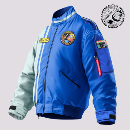 The Astronaut Jacket: Gaganyaan 1 - Limited Edition-S