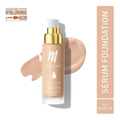 Myglam Super Serum Foundation - 101C Rosette