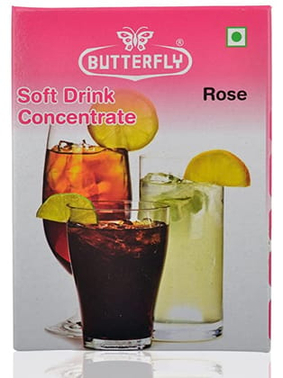 Soft Drink Concentrate, 30g (Rose)  by Butterfly Dessert Mixes and Bakery Needs.