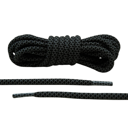 Midnight Reflective Shoelaces-120cm