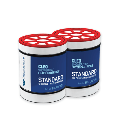 Cleo Replacement Cartridge (Pack of 2) - SFC-UW-100-Combo-Standard Cartridge (Municipal Metro Water)