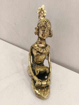 Aadiwasi lady brass