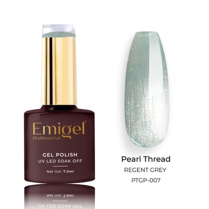 Emigel - Pearl Thread Gel Polish - 007 - REGENT GREY