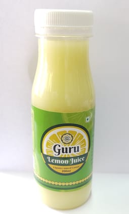 Guru lemon juice 200 ml