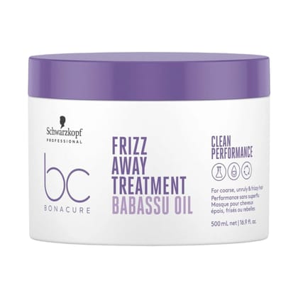 Schwarzkopf Professional Bc Bonacure Frizz Away Treatment Babassu Oil 500 ml