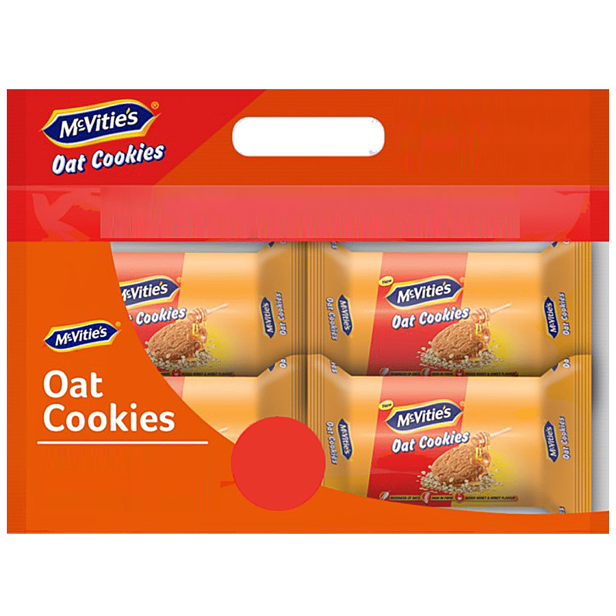 McVitie's Oat Cookies, 75 g (Buy 2 Get 2 Free)