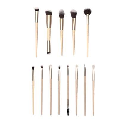 Arty Eyes and Face Makeup Brush Collection