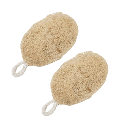 Natural Ridge Gourd Loofah-Pack of 2