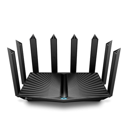 TP-Link Archer AX95 AX7800 Tri-Band Gigabit 8-Stream Wi-Fi 6 Router, USB 3.0+2.0 - Black