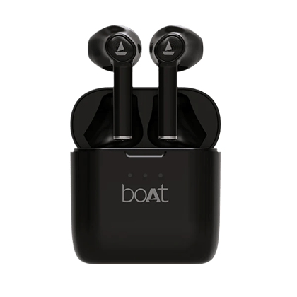 boAt Airdopes 131 | Wireless Earbuds with upto 60 Hours Playback, 13mm Drivers, IWP Technology, 650mAh Charging Case Black